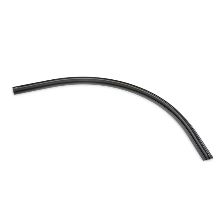 Calha Magnética Deva Embutida Curva Preto