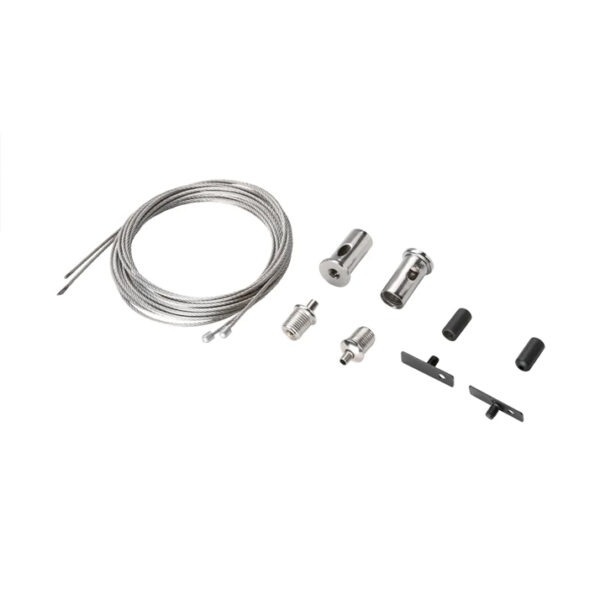 Kit Suspensão p/ Calha Magnética Deva Saliente Preto