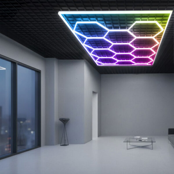 Painel LED Hexagonal Bee 200W RGB IP30
