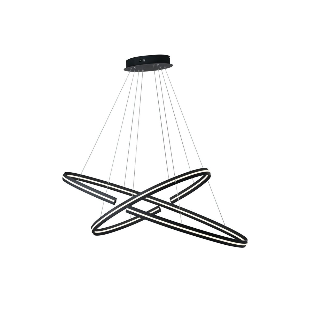 Candeeiro Suspensão Clarke 88W Preto
