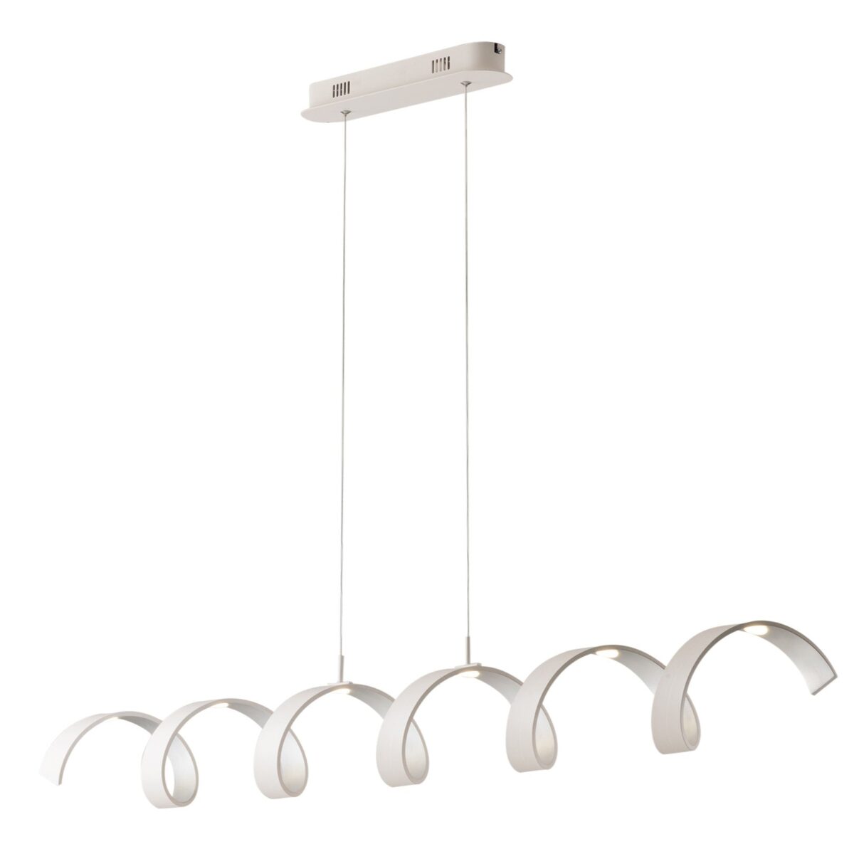 Candeeiro Suspensão Helix 30W Branco