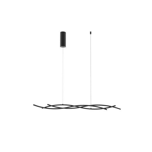 Candeeiro Suspensão Kinetuc 40W Preto CCT3
