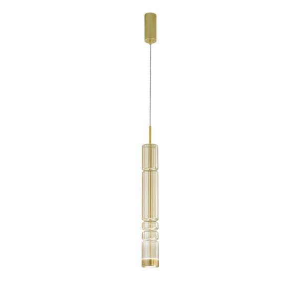 Candeeiro Suspensão Crookes 12W Dourado 3000K