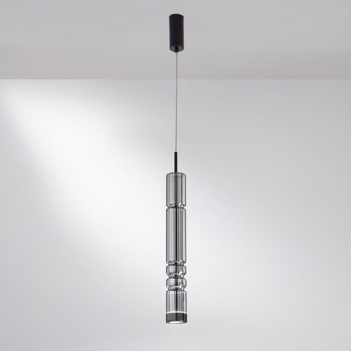 Candeeiro Suspensão Crookes 12W Cinza 3000K - Image 2