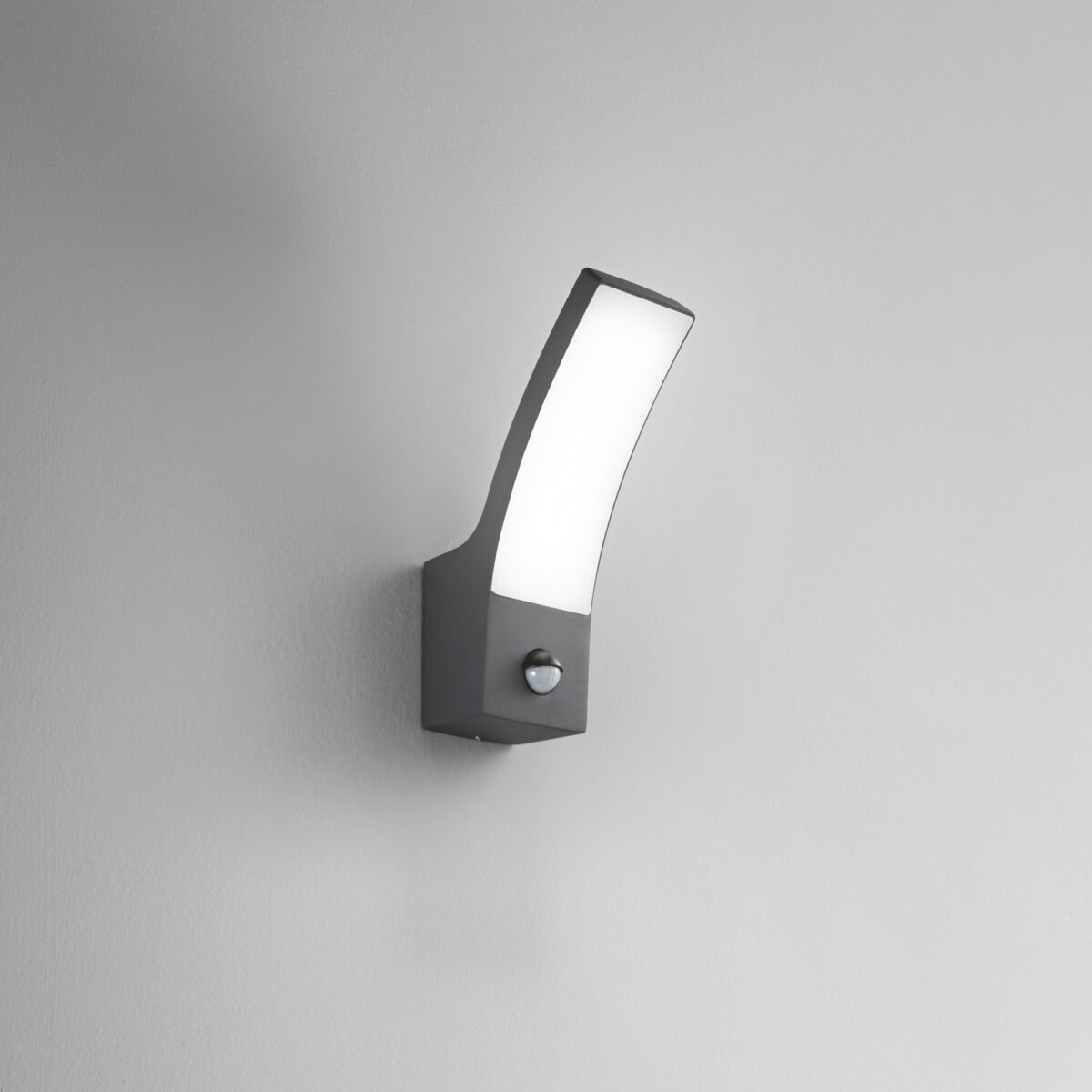 Aplique de Parede LED Sail c/ Sensor 12W Antracite CCT2 IP65 - Image 2