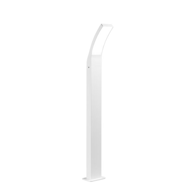 Baliza Jardim Sail 12W 90cm Branco CCT2 IP65