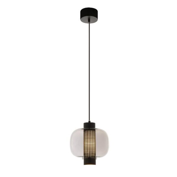 Candeeiro Suspensão Paloma 12W Preto 3000K (101321911)
