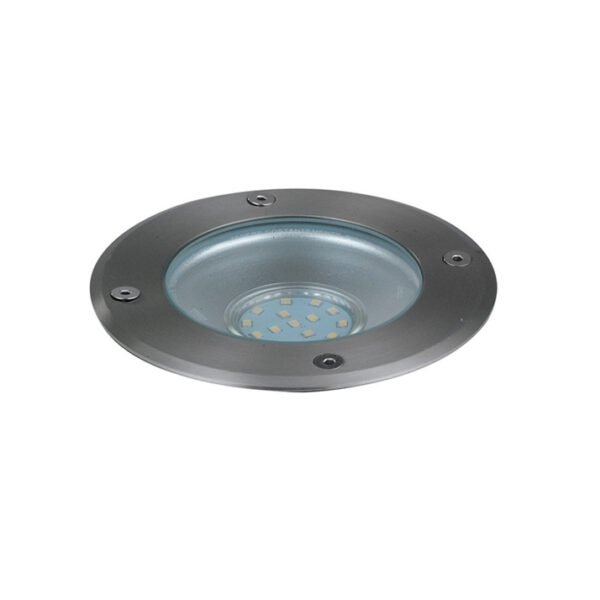 Projetor LED Chão Drive Redondo 1x GU10 IP67