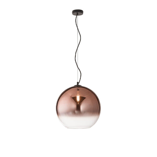 Candeeiro Suspensão Marte 40cm 1x E27 Cobre