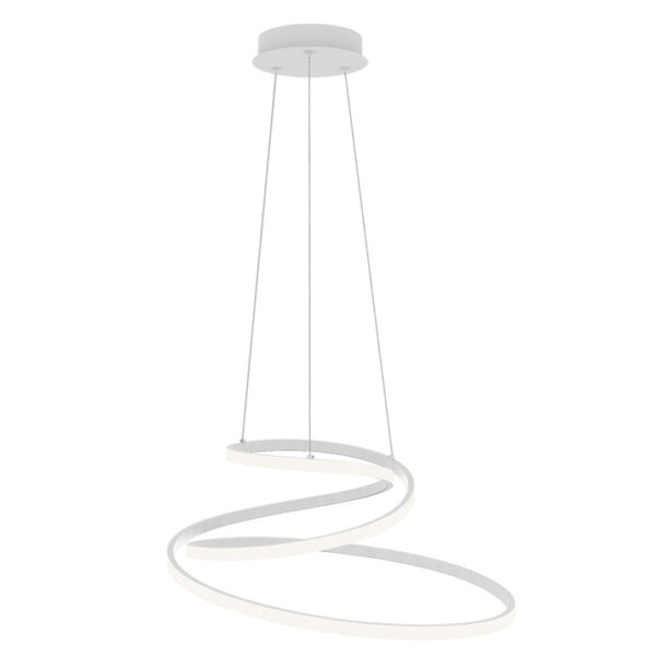 Candeeiro Suspensão Kinetuc 60W Branco CCT3