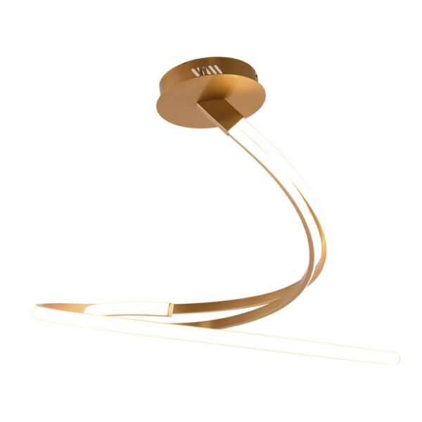 Candeeiro Teto Kinetuc 40W Dourado CCT3