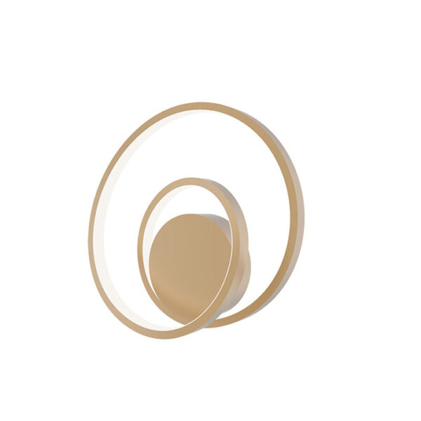 Aplique de Parede Lieve 15W Dourado CCT3