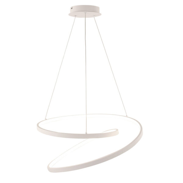Candeeiro Suspensão Lieve 30W Branco CCT3