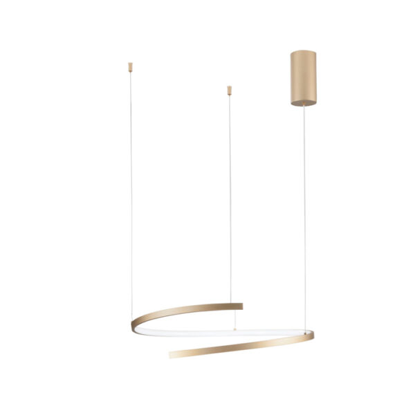 Candeeiro Suspensão Moma 38W Dourado CCT3
