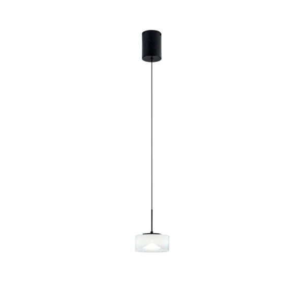 Candeeiro Suspensão Emily 8W Preto CCT3