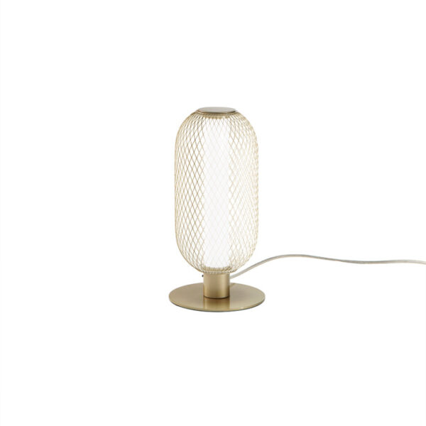 Candeeiro de Mesa Inkas 11W Dourado CCT3