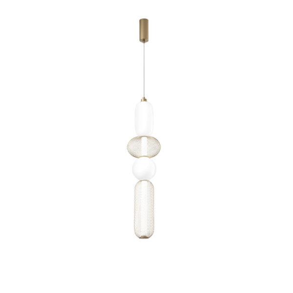 Candeeiro Suspensão Inkas 31W Dourado CCT3