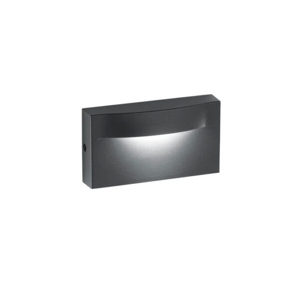 Aplique LED Muro Mobula Saliente 8W Antracite IP65