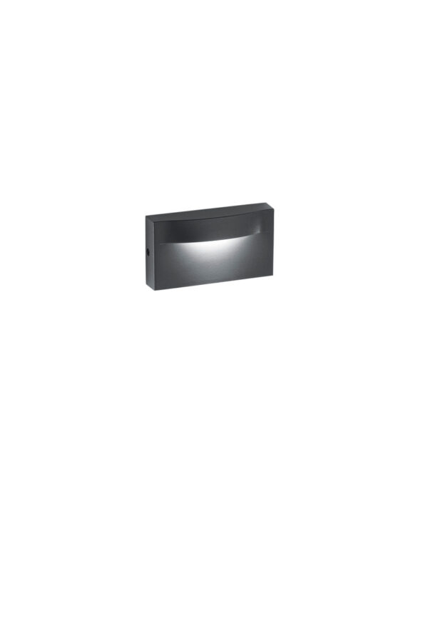 Aplique LED Muro Mobula Saliente 8W Antracite IP65