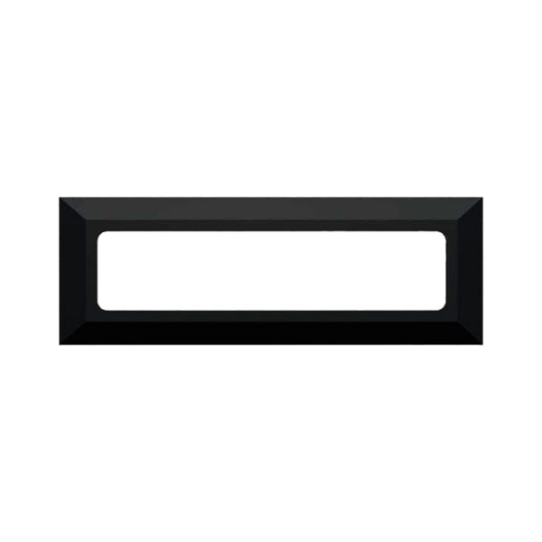 Aplique LED Muro Oasis Saliente 6W Preto CCT3 IP65