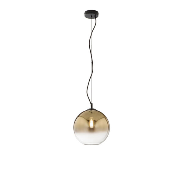 Candeeiro Suspensão Marte 25cm 1x E27 Dourado
