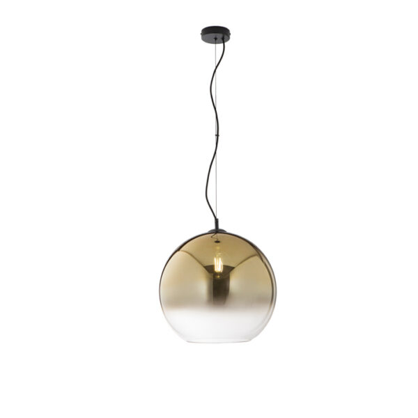 Candeeiro Suspensão Marte 40cm 1x E27 Dourado