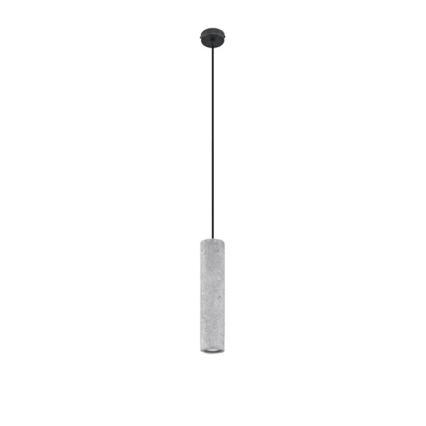 Candeeiro Suspensão Luvo 1x GU10 Cinza