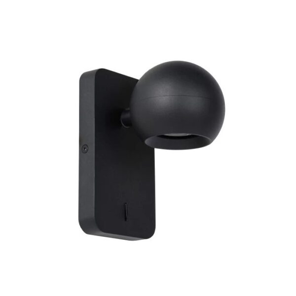 Aplique de Parede Favori 1x GU10 Preto (09932/11/30)