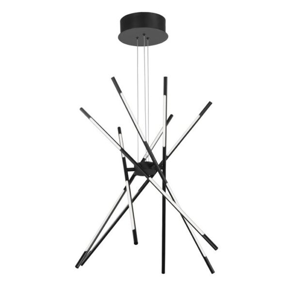Candeeiro Suspensão Raccio 56W Preto 3000K (9180783)