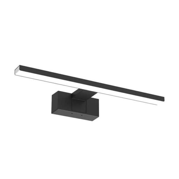 Aplique LED p/ Espelhos 8W Preto IP44