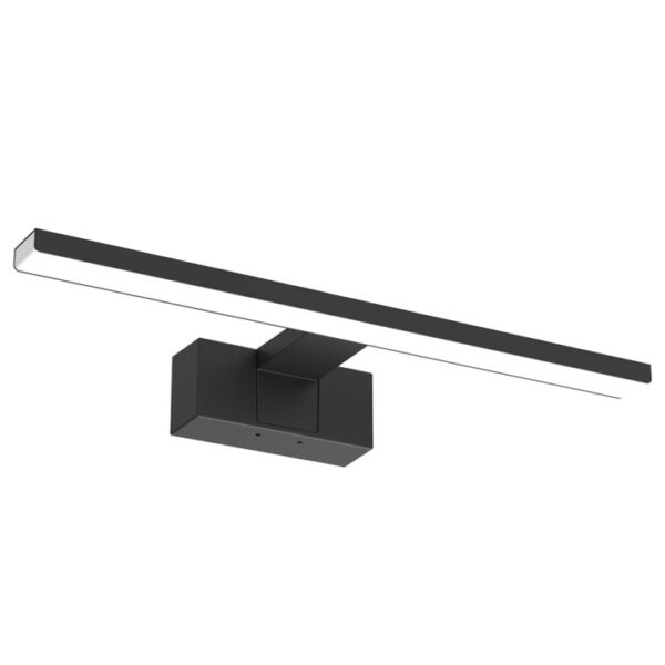 Aplique LED p/ Espelhos 12W Preto IP44