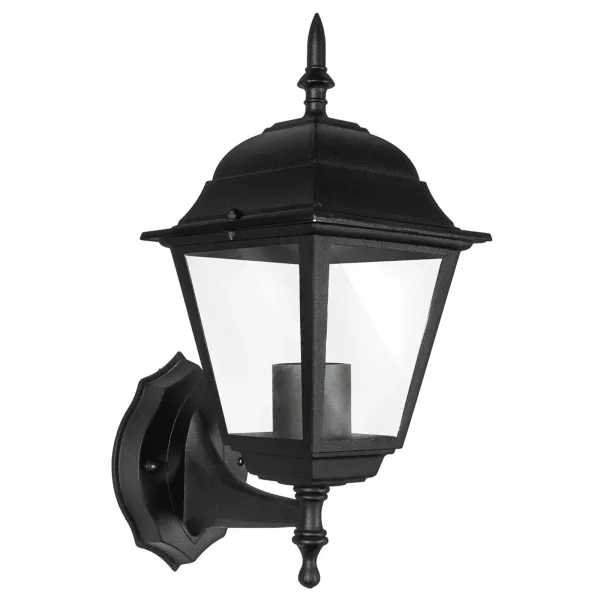 Aplique de Parede E27 Preto IP44