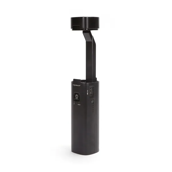 Candeeiro de Mesa LED Recarregável Portátil 3W Preto