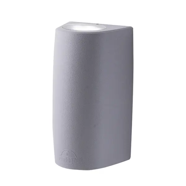 Aplique de Parede Marta Cinza 2x GU10 6W CCT IP55