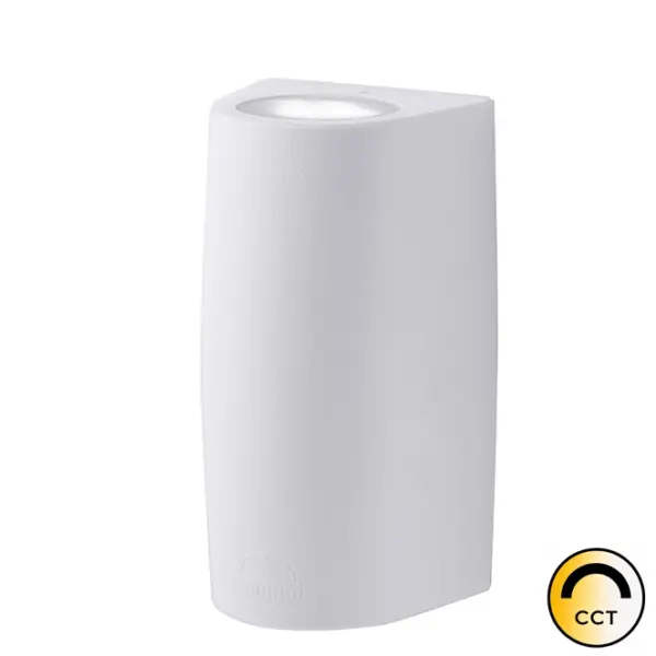 Aplique de Parede Marta Branco 2x GU10 6W CCT IP55