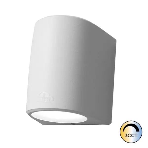 Aplique de Parede Marta Cinza 2x GX53 10W CCT3 IP55