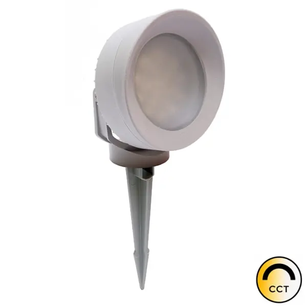 Projetor Jardim c/Espeto Tommy Cinza 1x GX53 10W CCT IP66