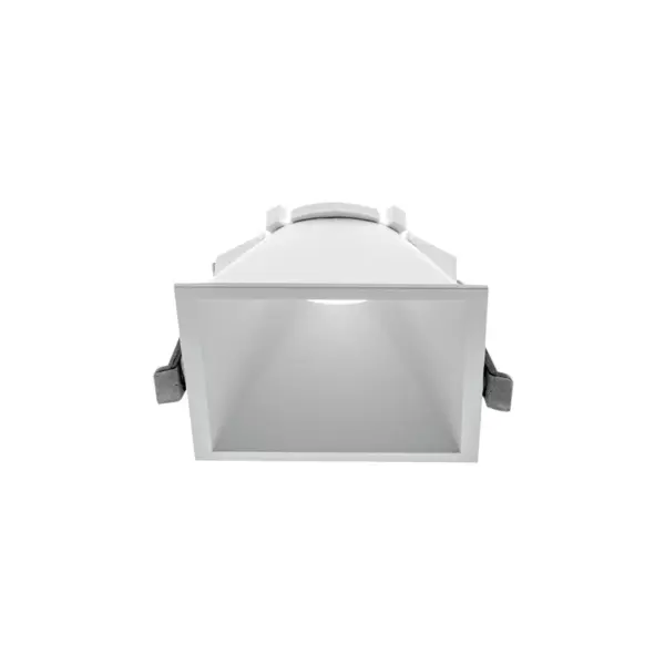 Aro GU10 Oniro PC Fixo Recuado Quadrado Branco IP20