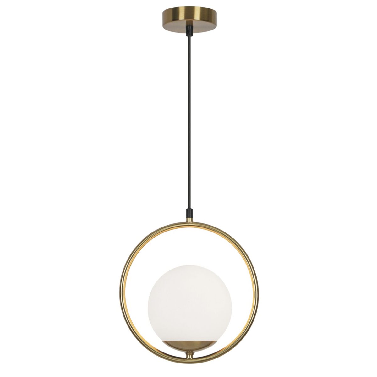 Candeeiro Suspensão Odil 1x E14 Dourado