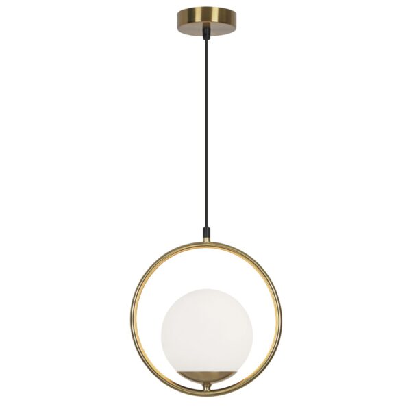 Candeeiro Suspensão Odil 1x E14 Dourado
