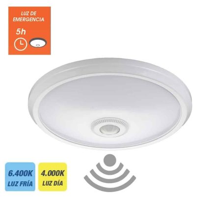 Aplique-de-Superfície-C-Sensor-de-Luz-de-Emergencia