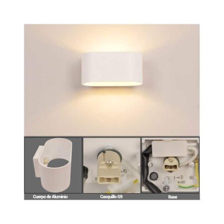 apliques-de-parede-interior-up-and-down-g9