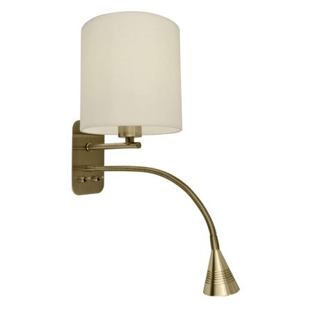 or-aplique-resort-cuero-1-x-e-14-led-3w-300lm-3000k