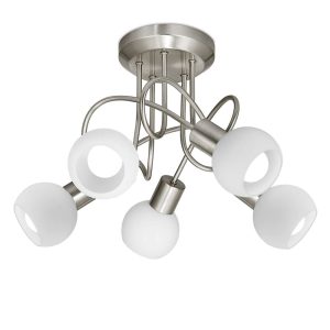 or-plafon-5l-opal-niquel-satin-5-x-40w-e-14