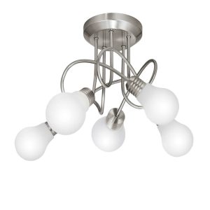 or-plafon-5l-sique-niquel-satinad-5-x-40w-g-9