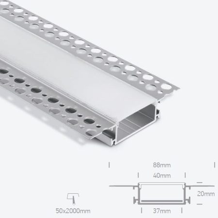 perfil-aluminio-pladur-pc-difusor-opaco-2metros-40mmx20mm