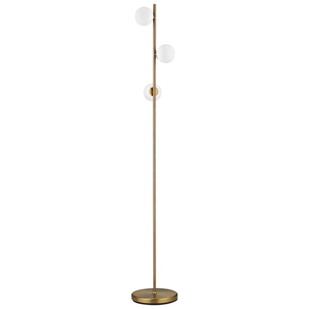 Candeeiro de Pé River 3x G9 Dourado