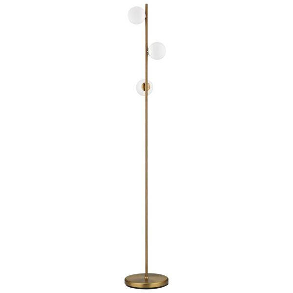 Candeeiro de Pé River 3x G9 Dourado