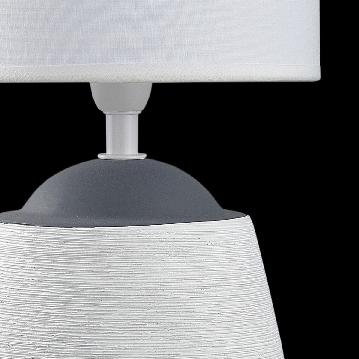 Candeeiro de Mesa Albany 1x E14 Branco - Image 3